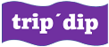 trip´dip-logo-blau-hinterlegt-mit weisser-schrift.